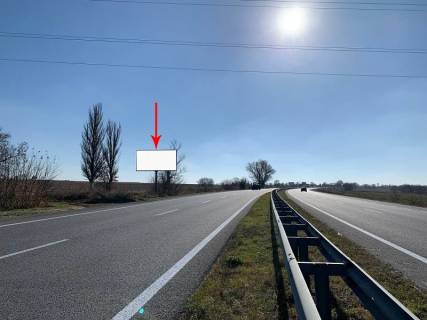 Білборд, Бігборд (Борд)  B у Братське, 3x6  Траса Н-08 Бориспіль-Запоріжжя, км 424+224, до м. Запоріжжя, з м. Дніпро, виїзд з с. Братське Фото 1