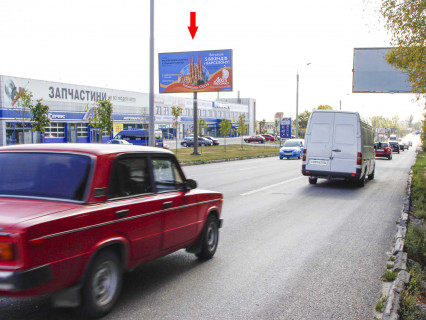 Билборд B в Харькове, 3x6  Мереф'янське шосе, 9а, з центру фото 1