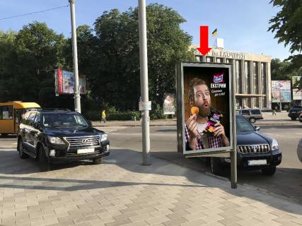 Сiтiлайт B у Житомирі, 1.8x1.2  Соборна пл., 5/1 / В. Бердичівська вул., біля Драмтеатру ім. Кочерги Фото 1