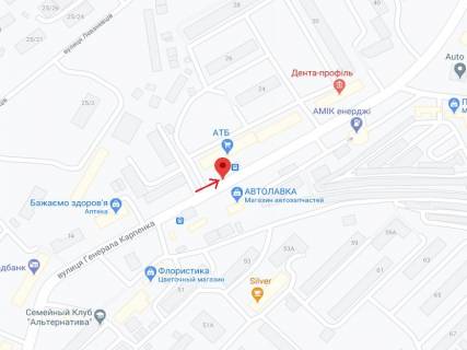 Ситилайт B в Николаеве Карпенка вул., 20 схема