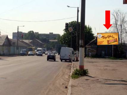 Білборд, Бігборд (Борд)  A у Житомирі, 3x6  Незалежності пр. (кол. Ватутіна вул.) / Грушевського вул. (кол. Котовського вул.), 102, в бік вокзалу Фото 1
