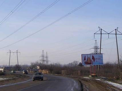 Білборд, Бігборд (Борд)  + у Одесі, 3x6  Об'їзна дорога, с.Шевченко Фото 1