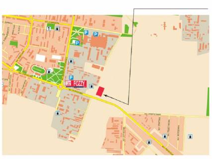 Билборд A в Ровно Курчатова вул., 15 схема