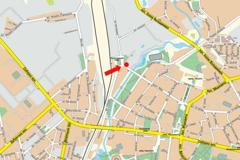 Ситилайт B в Ровно, 1.8x1.2  Миру пр., біля магазину "Венето" схема