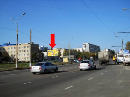 Билборд B в Сумах, 3x6  Свободи пр., 46, в бік Харьковської вул. фото 1