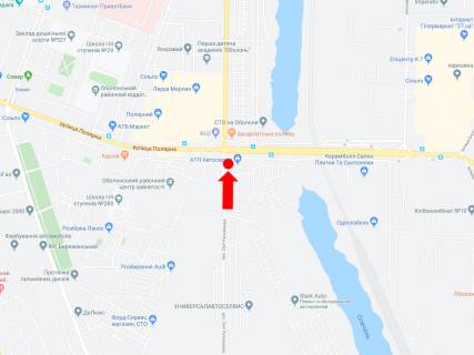 Призма A в Киеве, 3x6  Кульженків сім'ї вул. (колиш. Дегтяренка вул.) - вул. Полярна, в сторону супермаркету "Leroy Merlin", ТЦ "Полярний" - 220398 схема