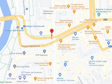 Видеоборд A в Харькове Павловська пл., 1/3, екран на фасаді ЦУМ, прайс за трансляцію ролика 10 сек, 1 вихід/3 хвилини, з 08:00-22:00, розрахунок для інших конфигурацій уточнюйте у менеджера - 367144 схема