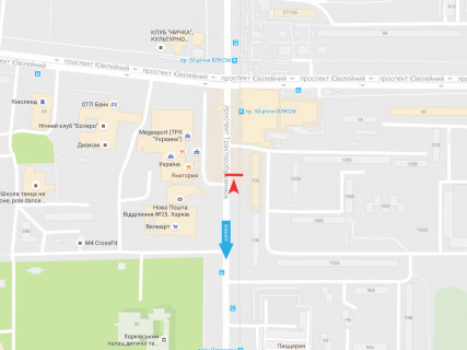 Призма A в Харькове, 3x6  Тракторобудівників пр., 102, в центр - 666438 схема