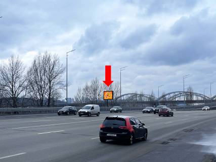 Бэклайт B в Киеве, 2.3x3.14  Дніпровська набережна, від вул. Здолбунівської до Грецької набережної фото 1