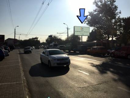 Билборд A в Одессе Грушевського вул. - Літмана Саймона вул. (Пестеля) фото 1