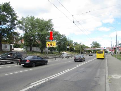 Білборд, Бігборд (Борд)   у Києві, 3x6  Визволителів пр., 15, біля супермаркетів "Фокстрот" і "Ельдорадо", в сторону бул. Перова Фото 1
