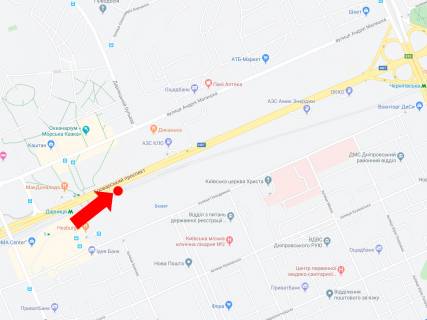 Призматрон, Призма  у Києві, 6x3  Броварський пр., 400м від мосту по Будівельників вул., в бік ст. м. "Дарниця" - 444764 схема