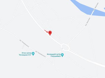 Білборд, Бігборд (Борд)  B у , , 6х3  Т-04-41, км 15+645 (ліворуч), Рух до м. Кам'янське, на Дніпро, перед розв'язкою на с. Гречане, на Хутір Галушківка схема