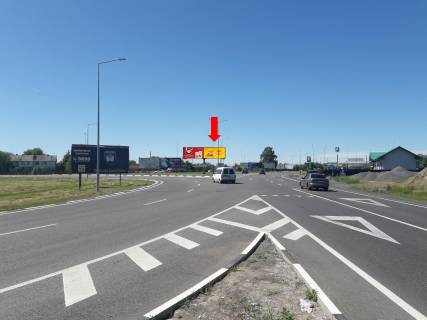 Билборд  в Ужгороде, 3x6  В''їзд в м. Ужгород, з боку Мукачево, роздільник, права фото 1