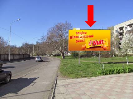 Билборд  в Ужгороде, 3x6  Шумна вул., в бік вокзалу фото 1