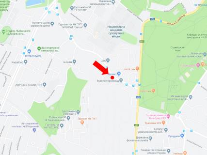 Скролер, Скрол A у Львові, 2.3x3.14  Сахарова вул., 80, навпроти супермаркетів "Сільпо", JYSK, в сторону вул. Стрийська - 470902 схема