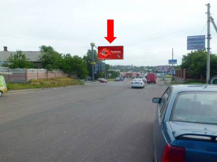 Билборд  в Кропивницкий (Кировоград), 3x6  Кропивницького вул., біля Авторинку, ТЦ "Тарон" (флажок) фото 1