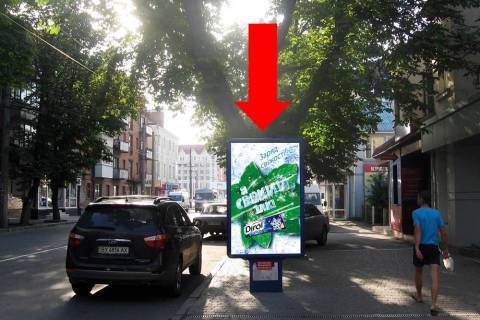 Ситилайт A в Хмельницком, 1.8x1.2  Подільська вул., 51, біля салону "Стиль", ломбарду "Скарбниця" фото 1