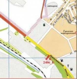 Билборд B в Херсоне Миколаївське шосе, виїзд схема