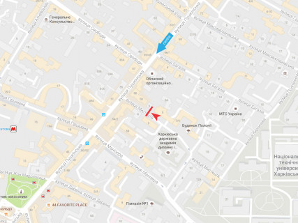 Призма A в Харькове, 3x2  Мистецтв вул., 3 - 666840 схема