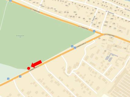 Билборд A в Виннице, 3x6  Гніванське шосе, котеджне містечко "Царське село", з центру схема