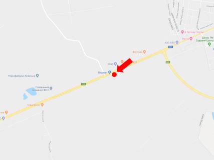 Билборд B в Киеве, 3x6  Броварський пр., біля магазину "Flagman", в центр схема