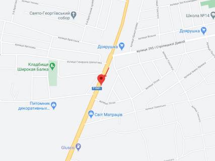 Билборд B в Николаеве Богоявленський пр., 210 схема