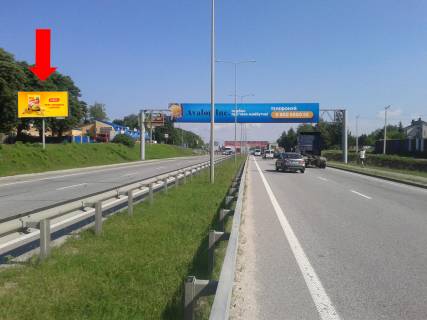 Билборд B в Солонке, 3x6  Траса Львів-Чоп, с. Солонка, в''їзд в місто фото 1