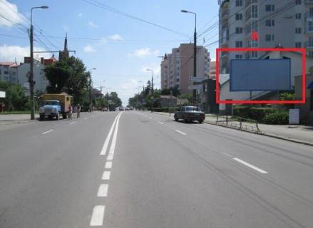 Билборд A в Тернополе, 3x6  Бандери вул., 47, навпроти фото 1