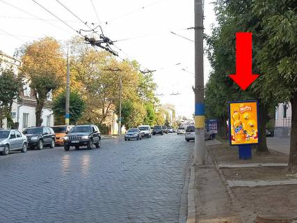 Ситилайт A в Черновцах, 1.8x1.2  Головна вул., 104 / Щербанюка вул. (кол. Чапаєва вул.), з центру фото 1