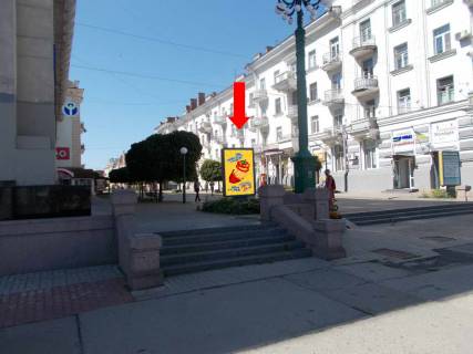 Сiтiлайт B у Сумах, 1.8x1.2  Соборна вул., біля магазину "Vodafone" Фото 1