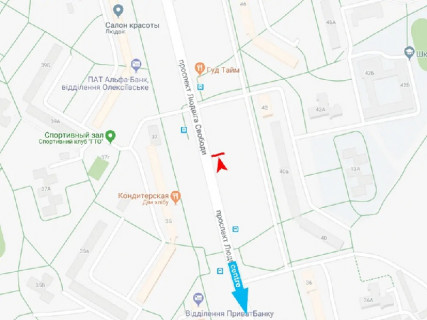 Призма A в Харькове, 3x6  Свободи пр., 40б, з центру - 667435 схема