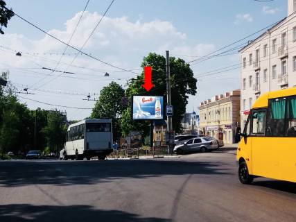 Скролер, Скрол A у Сумах, 2.3x3.14  Покровська пл. / вул. Козацький вал, готель "Україна", центр - 303584 Фото 1