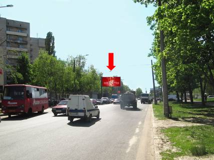 Билборд  в Харькове, 3x6  Ахсарова вул., 11, навпроти, в сторону Перемоги пр. фото 1