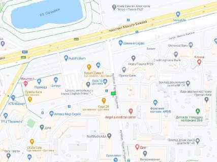 Призматрон, Призма A у Києві Руденко вул. / Мишуги вул., 2 - 282103 схема