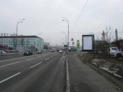 Сітіскролл A у Києві, 1.8x1.2  Набережно-Лугова вул., 8Б, - вул. Юрковська, перед АЗС WOG Фото 1