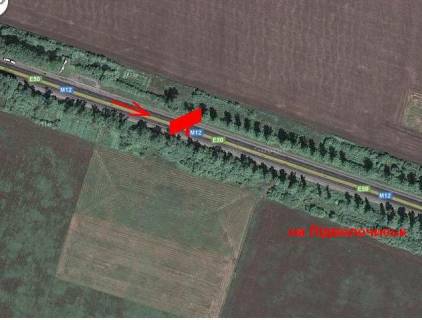 Білборд, Бігборд (Борд)  A у , , 3x6  Підволочиський шосе, 4, з боку міста схема