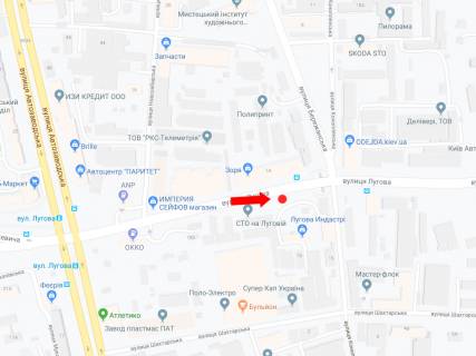 Призматрон, Призма  у Києві, 3x6  Лугова вул. - вул. Бережанська, на світлофорі, в сторону ТРЦ "Караван" - 445789 схема