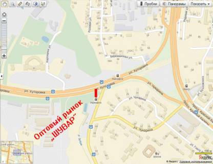 Призматрон, Призма A у Львові, 3x6  Хуторівка вул., навпроти Хоткевича вул., 11, на Сихів - 431043 схема