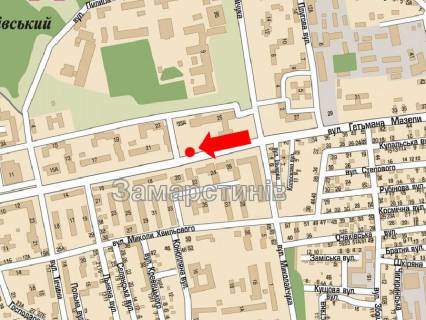 Скроллер A в Львове, 2.3x3.14  Мазепи вул., 23, супермаркет "Вопак" - 564038 схема