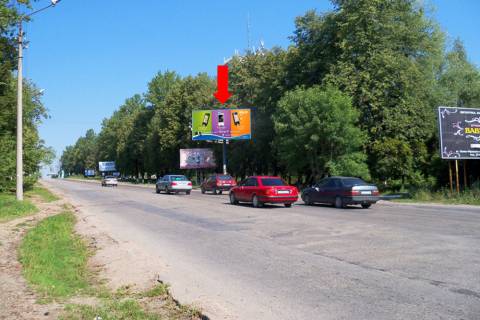 Білборд, Бігборд (Борд)   у Івано-Франківську, 3x6  Калуське шосе / Галицька вул., біля радіозаводу "Карпати" Фото 1