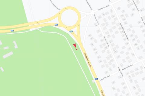 Билборд  в Вознесенске, 3x6  Виїзд на Олександрівку-Первомайськ схема
