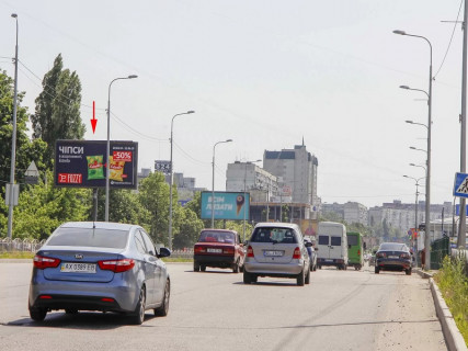 Билборд B в Харькове, 3x6  Павлова вул., 162, (2), в центр фото 1