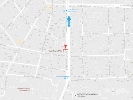 Билборд A в Харькове, 3x6  Москалівська (Жовтневої Революції) вул., 92, з центру схема