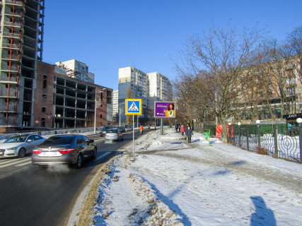 Бэклайт A в Харькове, 2.3x3.14  Космічна вул., 2 - Шатилова Дача вул. фото 1