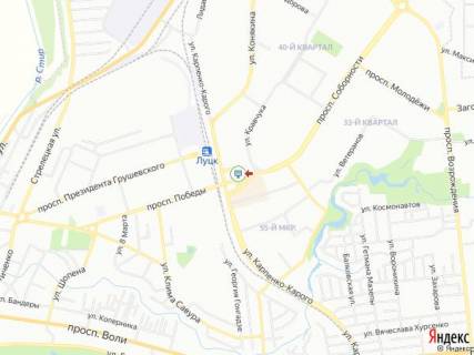 Скролер, Скрол A у Луцьку, 3,1х2,3  Соборності, навпроти ТЦ Порт Сіті - 304826 схема