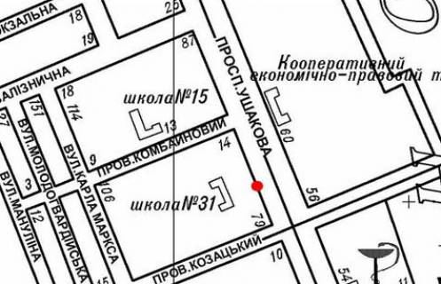 Ситилайт B в Херсоне Ушакова пр., 79 схема