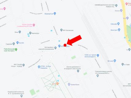 Білборд, Бігборд (Борд)  A у Києві, 3x6  вул.Пантелеймона Куліша (кол. Челябінська) вул. / Каховська вул., в бік Куліша пл. (кол. Луначарського пл.) схема