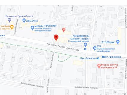 Видеоборд A в Харькове Героев Сталинграда пр., 15, аптека "Мед Сервис", №Х076, прайс за ролик 10 сек 1 виход/5 минут, с 8:00-22:00. Расчет для других параметров трансляции уточняйте у менеджера. - 301574 схема