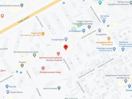 Видеоборд A в Буче Енергетиків вул., 17, аптека "Вітамін", прайс за ролик 10 сек 1 вихід/5 хвилин, на двосторонньому екрані, від 144 виходів на день. Розрахунок для інших параметрів трансляції уточнюйте у менеджера. - 301252 схема